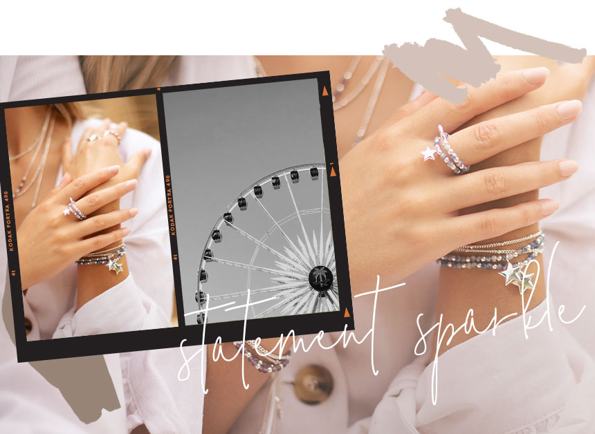 Signature Stones collections and image of a Ferris wheel.